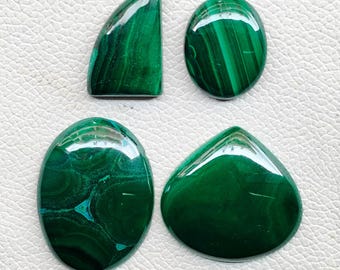 Malachit Chrysokoll Cabochon, AAA Grade Schmuckstein