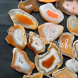 Agate Crystal Slice, Agate Slice Druzy Gemstone, Bulk Agate Crystal Wholesale, Geode Polished Agate Slabs for Wirewrap Jewelry