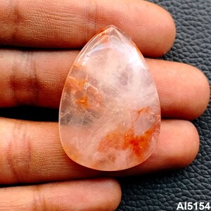 Cherry Quartz Cabochon, Natural Cherry Quartz Loose Stone, Cherry Quartz Gemstone For Ring, Pendant, Necklace Jewelry Making Stone zdjęcie 2