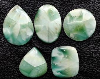 Loose Hemimorphite Gemstone, Hemimorphite Cabochon, Natural Hemimorphite Crystal Stone For Ring, Pendant, Necklace Jewelry Making Stone