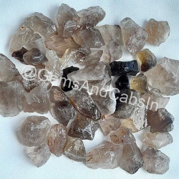 Smoky Quartz Rough, Wholesale Smoky Quartz Raw Crystal, Natural Smoky Quartz Crystal Rough Stone, Use For Jewelry Making