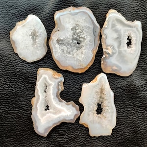 Window Agate Slice, Natural Agate Quartz Slice, Agate Slice Gemstone, Geode Polished Slab, Agate Slice Crystal, Agate Coaster, Home Decor