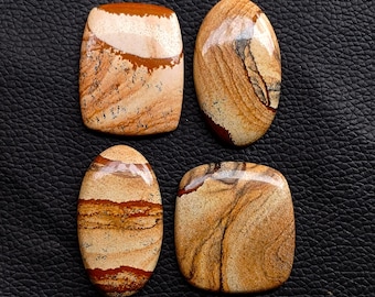 Natural Picture Jasper Cabochon, Jewelry Making Stone