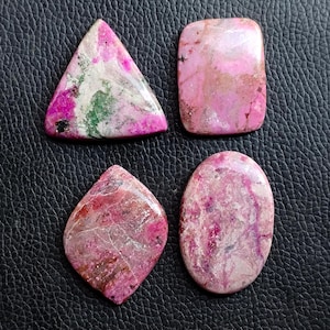 Natural Cobalt Calcite Crystal Stone, Cobalt Calcite Loose Gemstone, Cobalt Calcite Cabochon For Ring, Pendant, Necklace Jewelry Stone