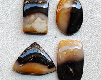 AAA Palm Wurzel Achat Cabochon, polierter Schmuck Stein