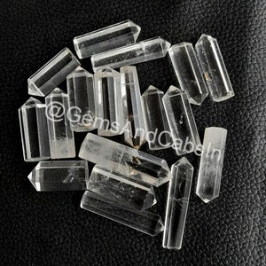Natural Clear Quartz Crystal Points, DIY Jewelry Making