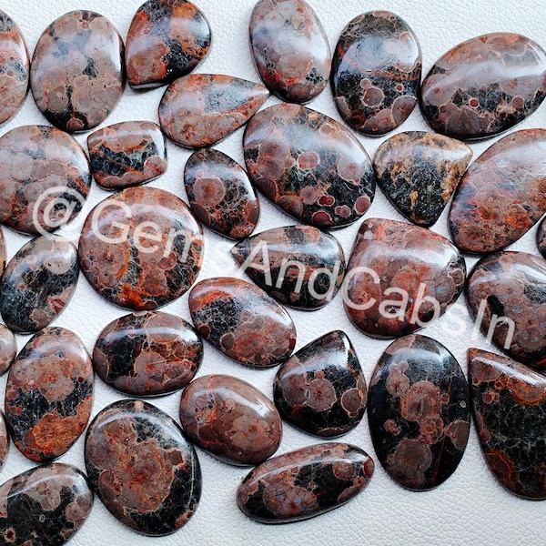 Peanut Obsidian Cabochon, Wholesale Peanut Obsidian Loose Gemstone, Natural Peanut Obsidian Stone Lot For DIY Jewelry Making Stone
