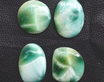 Natural Hemimorphite Cabochon, Loose Gemstone, Jewelry Making Stone