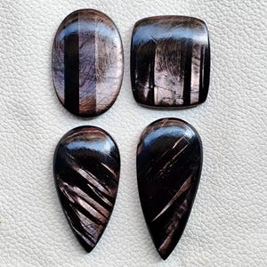 AAA Hypersthene Cabochon, Loose Gemstone for Jewelry