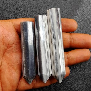 Banded Agate Pencil, Banded Agate Point, Banded Agate Crystal Pencil, Natural Agate Pencil For Necklace, DIY Jewelry Making Stone