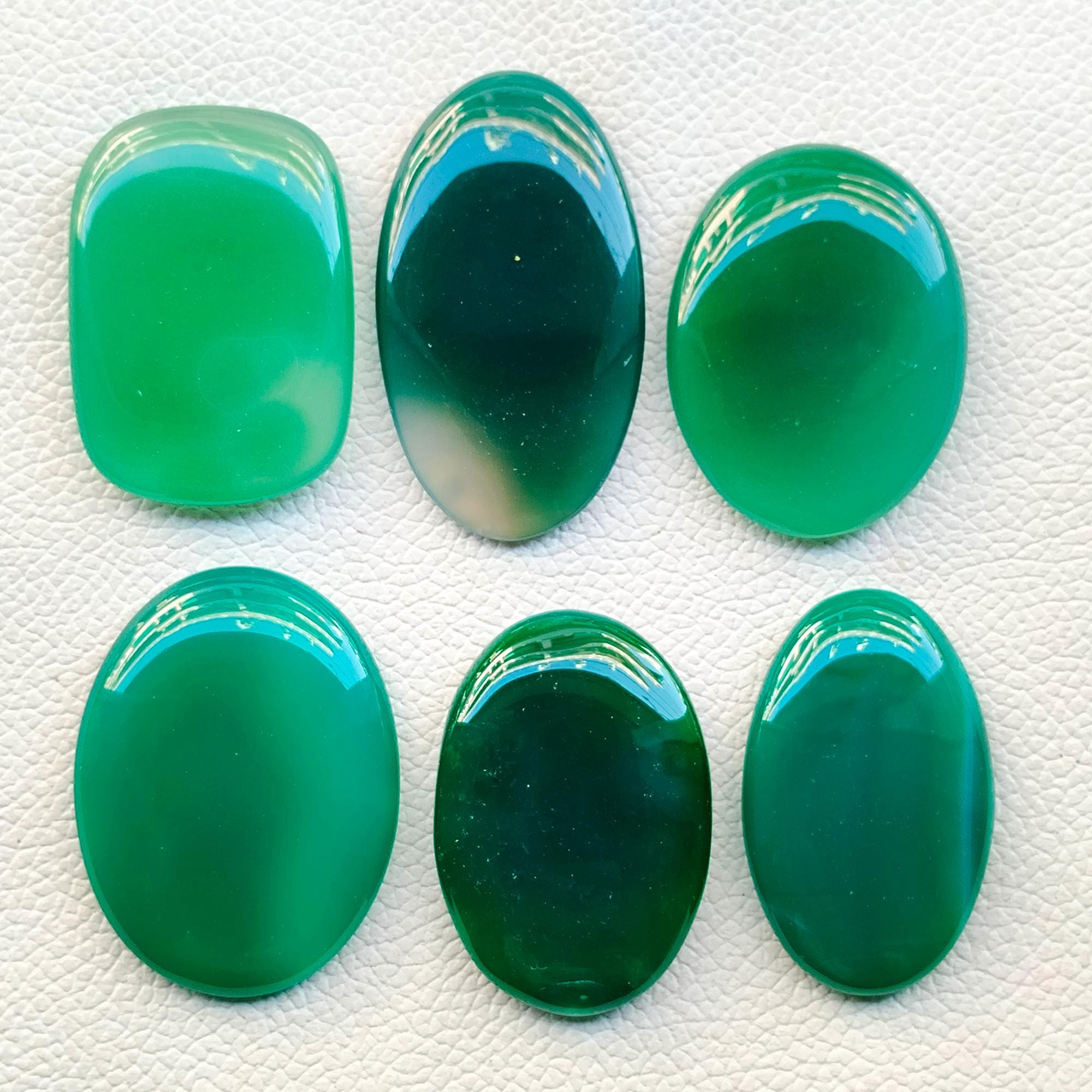 Green Onyx Cabochon, Natural Gemstone for Jewelry Making - Etsy