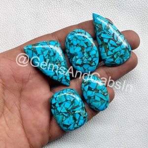 Wholesale Copper Turquoise Cabochon Lot, Copper Turquoise Gemstone, Natural Copper Turquoise Stone, For Jewelry Making Stone