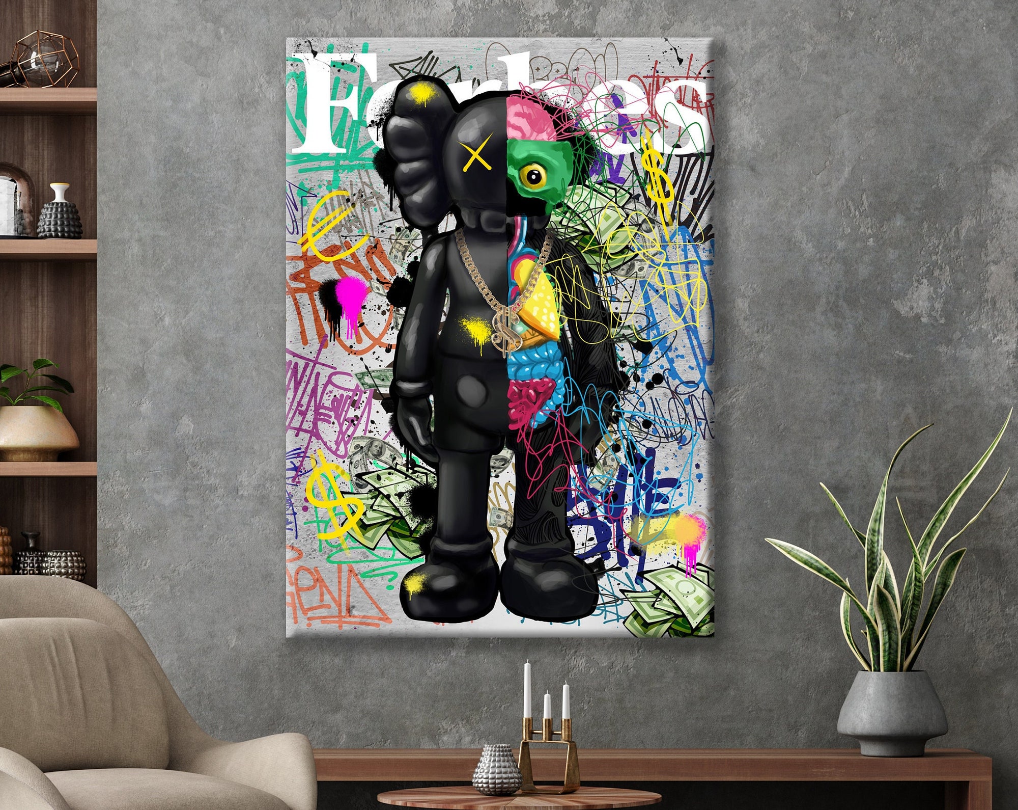 Discover Kaws Poster