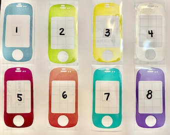 Glitter/Shimmer Vocera SmartBadge Vinyl Skins