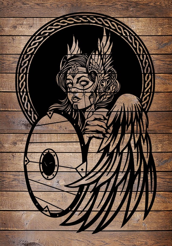 SVG/PNG Valkyrie Warrior Girl Cool Viking Norse Horror Tattoo - Etsy SVG/PNG Valkyrie Warrior Girl Cool Viking Norse Horror Tattoo - Etsy