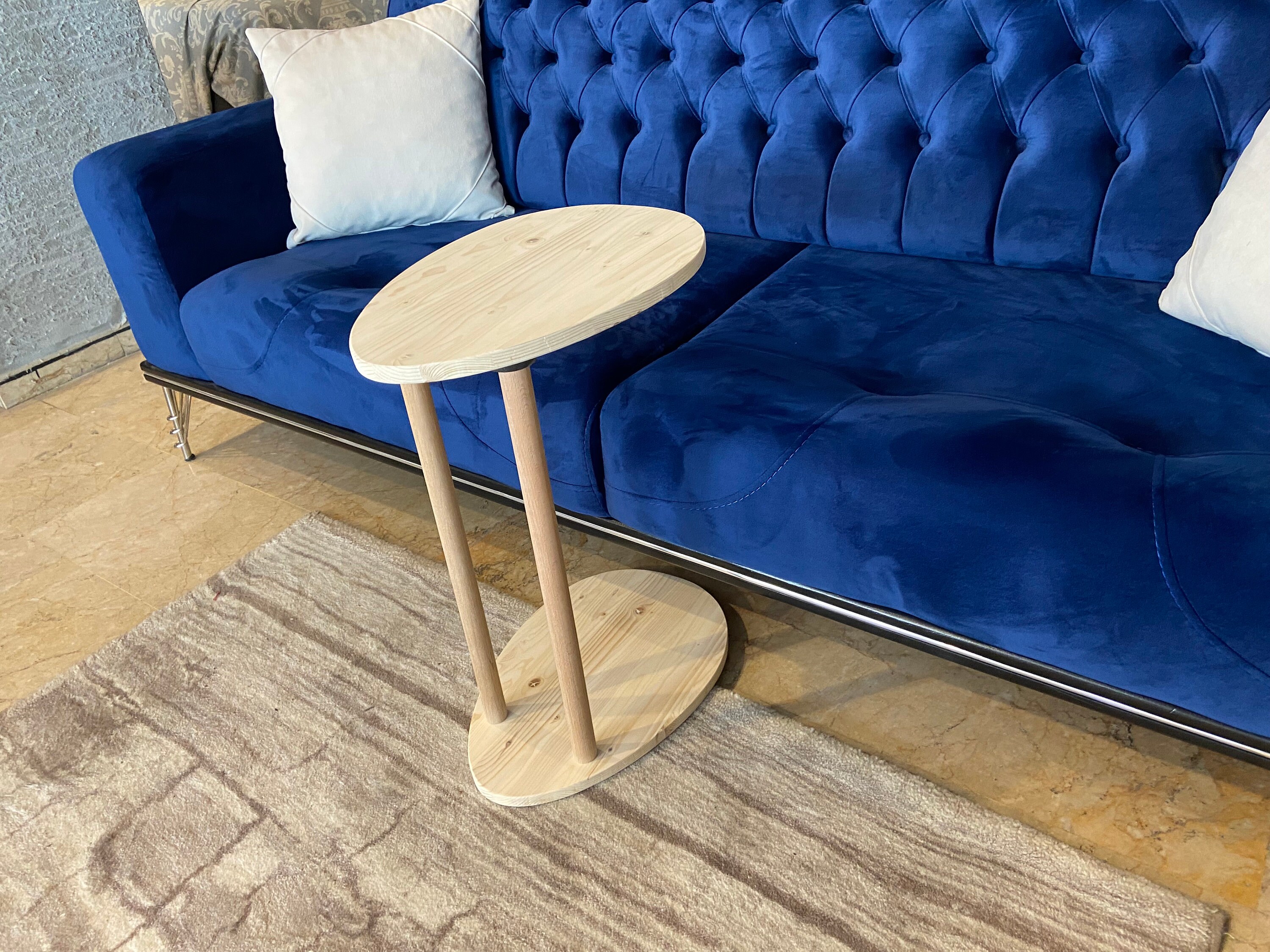 C Shape Side Table Modern Side Tables Coffee Table for Etsy Australia