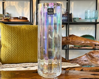 Vase / Vase à fleurs / Vase en verre transparent / Vase en verre délicat / Décoration de table / Décoration / Décoration intérieure / Intérieur / Idée cadeau