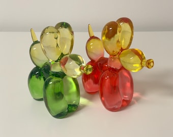 Ballonhond Harsbeeldje – Modern Ballonhond Decoratief Beeldje – Kunstfiguur Home Accentuator – Creatief Decoratief Beeldje Gemaakt van Hars – Cadeau Idee