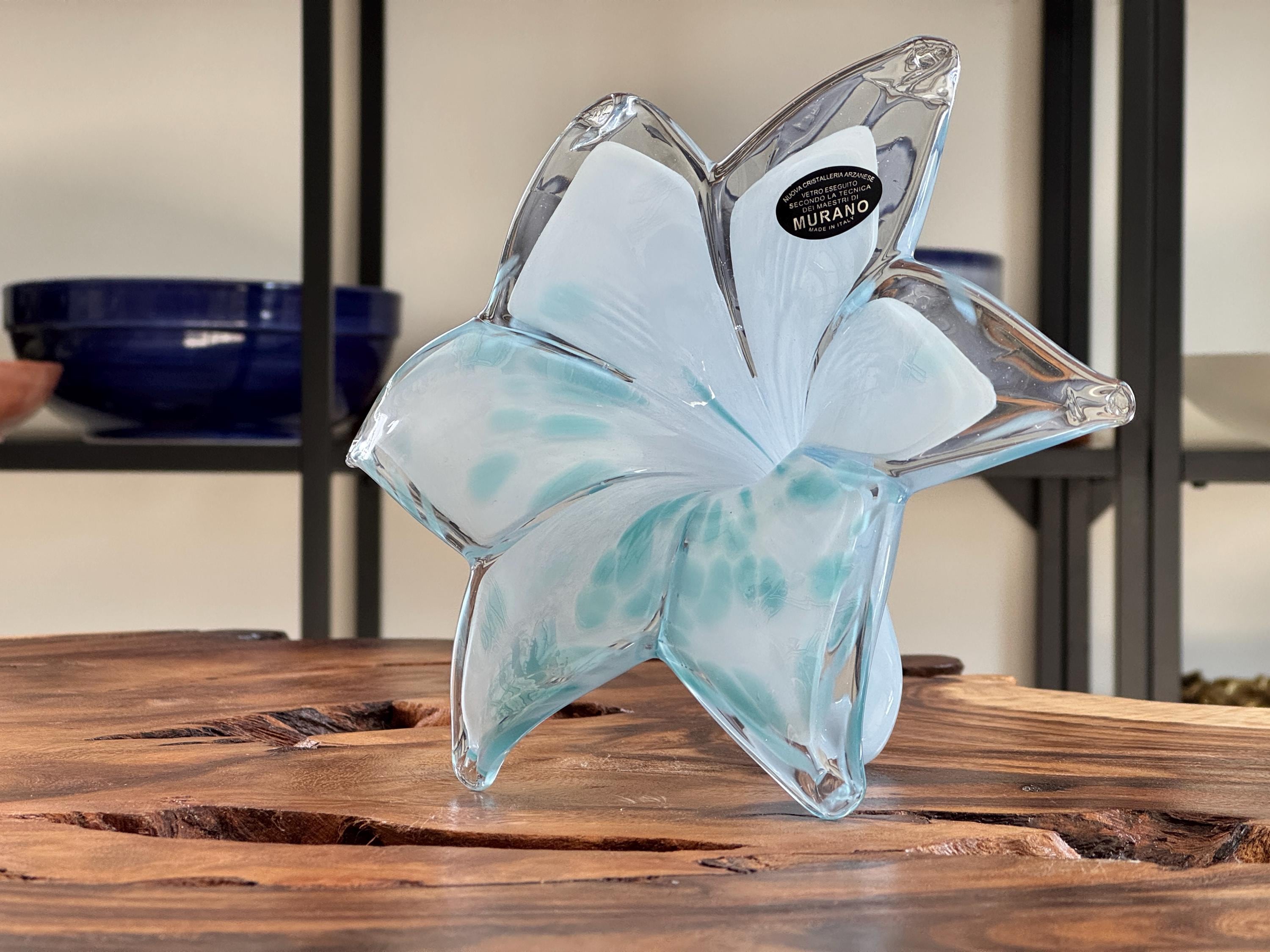 Flower / Flower Made of Murano Glass / Glass Flower / Handmade in