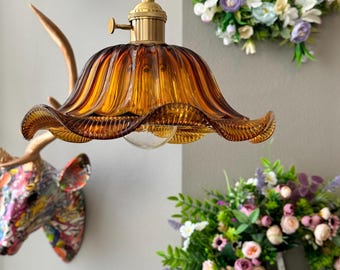 Ceiling lamp flower / hanging lamp in flower shape / modern style ceiling light / pendant light / lighting / decoration / home decor / lamp