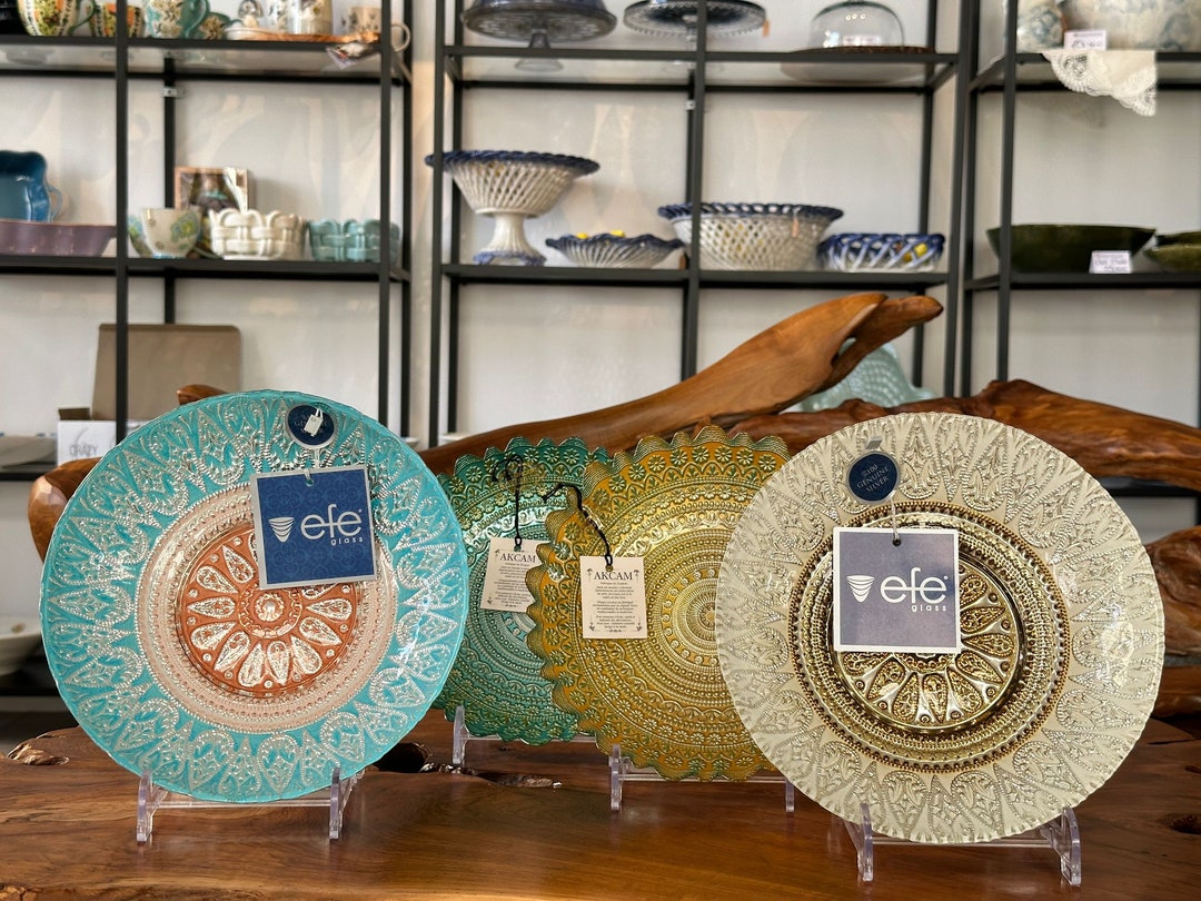 Bowl / Fruit Bowl / Handcrafted From Glass / Decorative Tray ...
