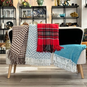 Blanket / Cozy bedspread / blanket / plaids / handmade from Portugal / home decor / decoration / decor / gift idea