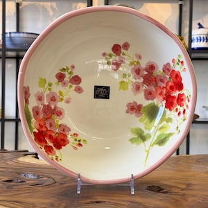 Bowl / Italian salad bowl / bowl / fruit bowl / handmade from Italy / table decoration / ceramic tableware / kitchen decoration / gift