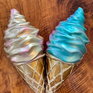 Eis Wanddeko / Skulptur Eiscreme / Wandschmuck Ice / Modern / Homedecor / Dekor / Wandobjekt  / kreative Dekoration / Geschenkidee