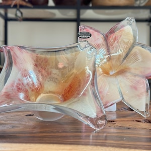 Flower made of Murano glass / Murano bowl / Glass flower / Handmade in Italy / Table decoration / Decoration / Home decor / Decor / Gift