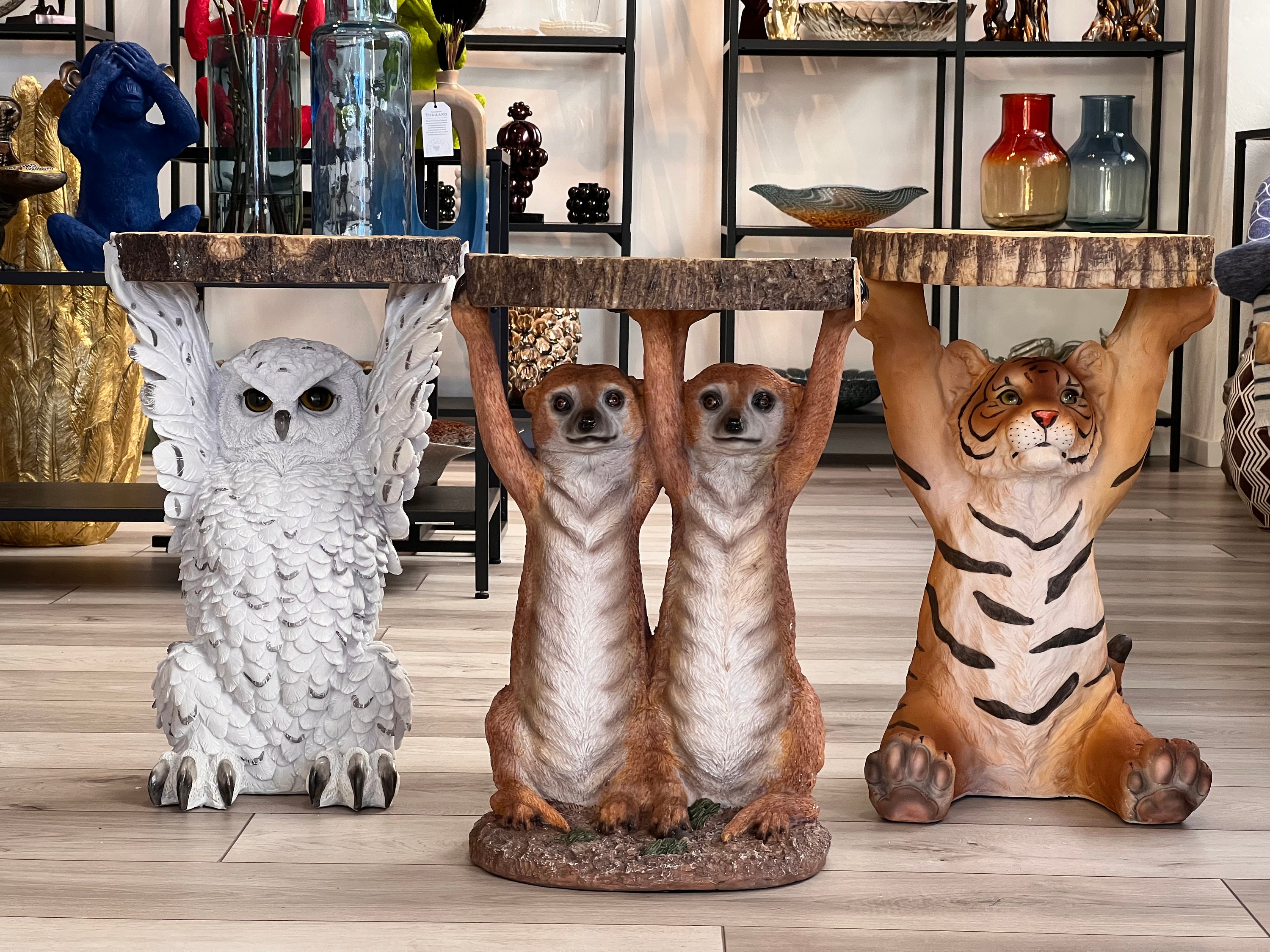 Side Table/table/decoration/sculpture/side Table Animal Etsy