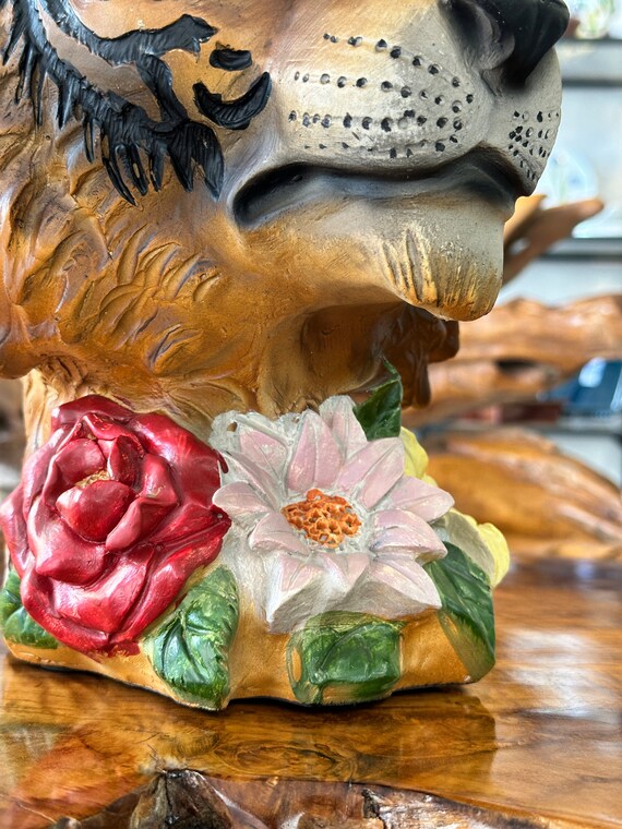 ライオン持ち手の緑色花瓶 ライオン持ち手の緑色花瓶 ライオン持ち手の緑色花瓶 ライオン