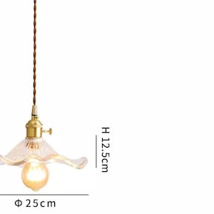 Blomformad taklampa / Blomformad pendellampa / Lampa / Taklampa i modern stil / Pendellampa / Belysning / Dekoration / Heminredning Klar