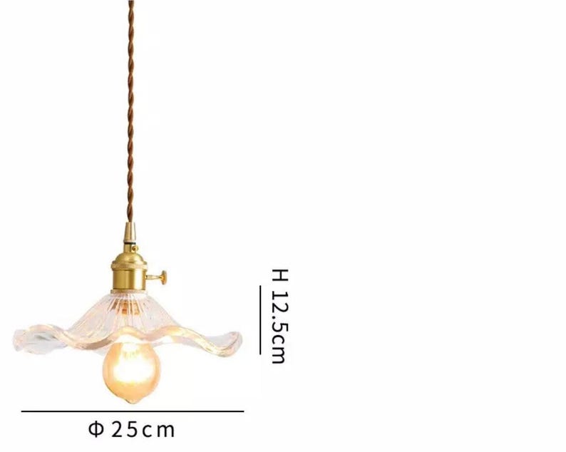 Blomformad taklampa / Blomformad pendellampa / Lampa / Taklampa i modern stil / Pendellampa / Belysning / Dekoration / Heminredning Klar
