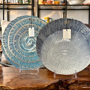 Bowl / fruit bowl / stylish table decoration / handmade from glass / decorative tray / decoration / decor / interior / gift idea