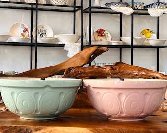 Ceramic bowl / salad bowls / serving / tableware from Portugal / kitchen decoration