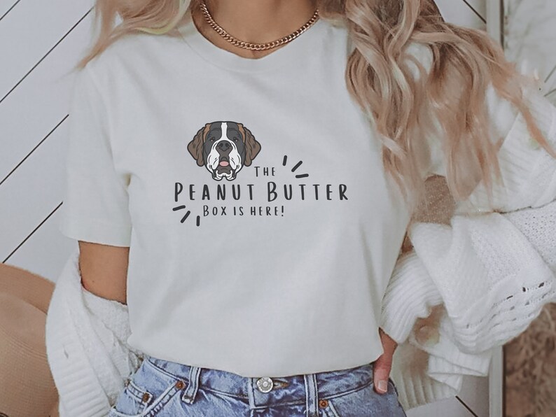 The Peanut Butter Box is Here Shirt Chewy Commercial Shirt Etsy