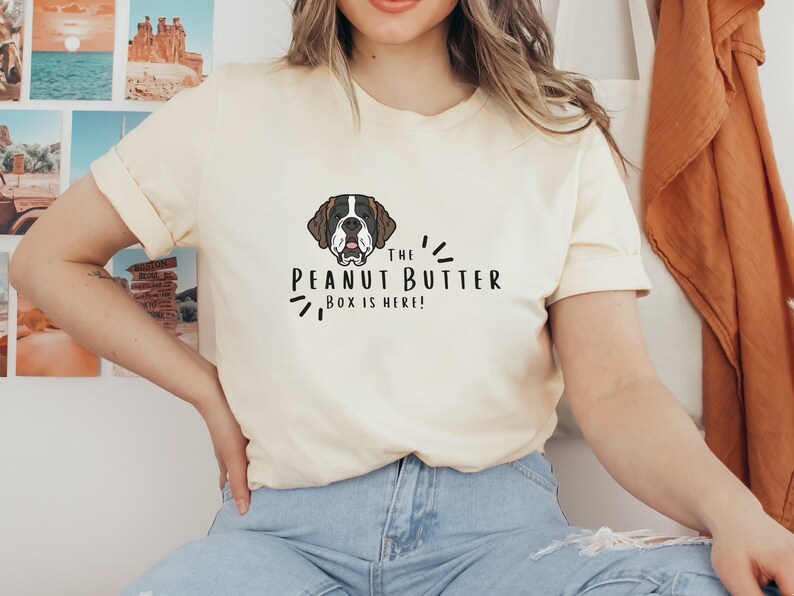 The Peanut Butter Box is Here Shirt Chewy Commercial Shirt Etsy