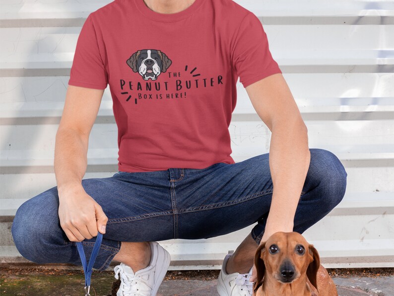 The Peanut Butter Box is Here Shirt Chewy Commercial Shirt Etsy