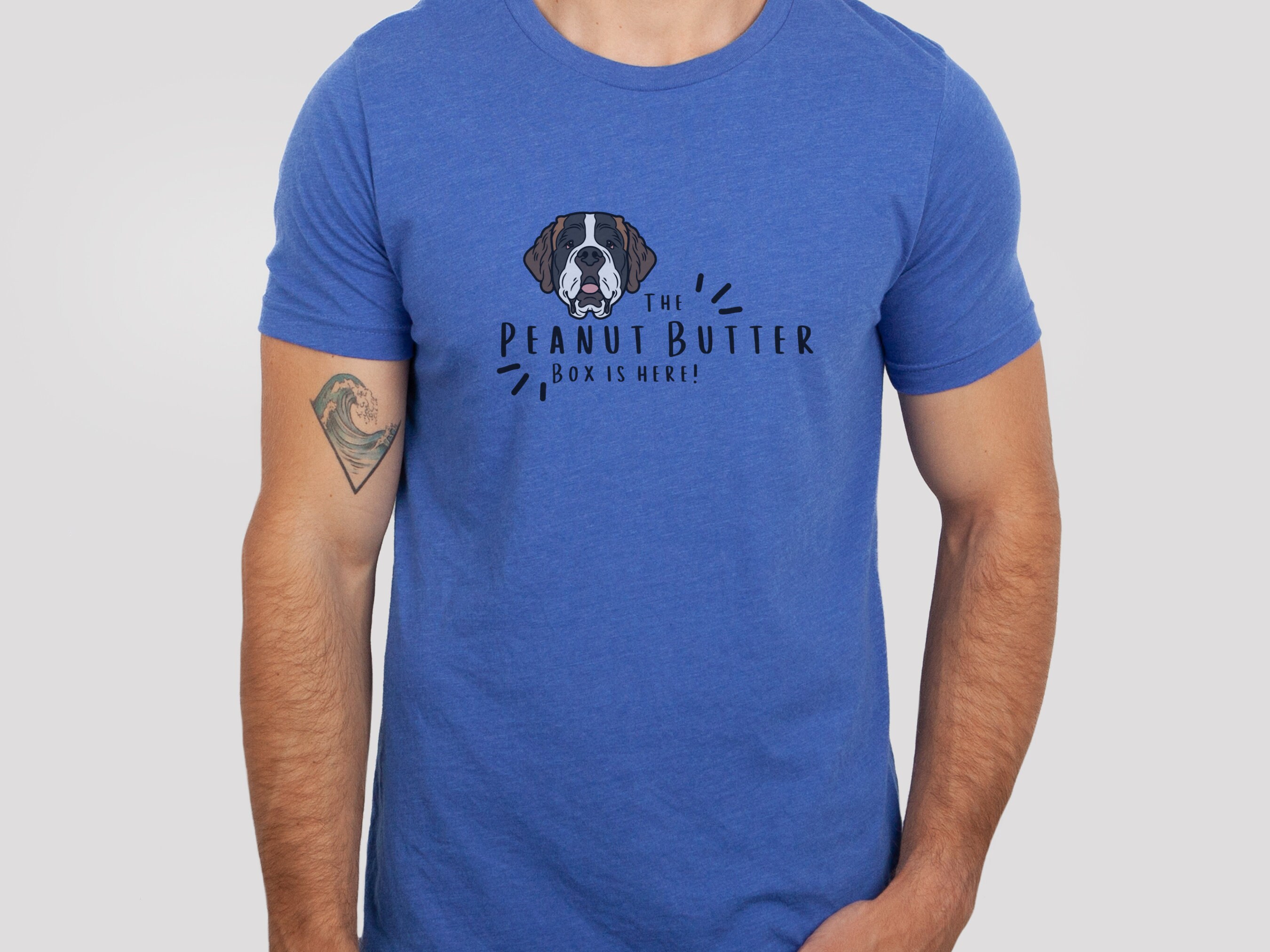 The Peanut Butter Box is Here Shirt Chewy Commercial Shirt Etsy