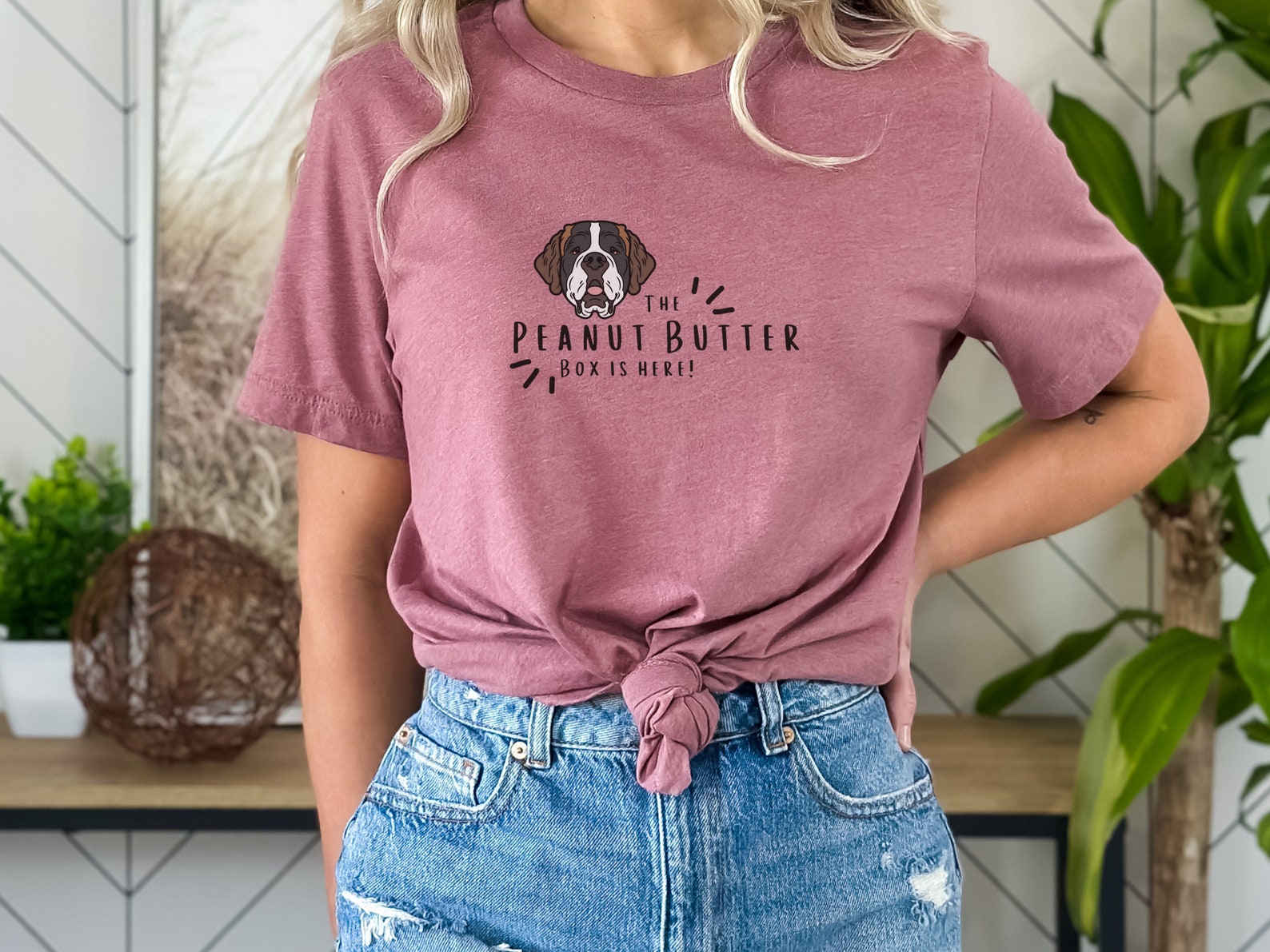 The Peanut Butter Box is Here Shirt Chewy Commercial Shirt Etsy