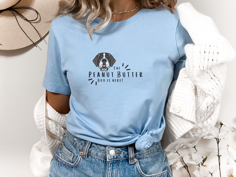 The Peanut Butter Box is Here Shirt Chewy Commercial Shirt Etsy