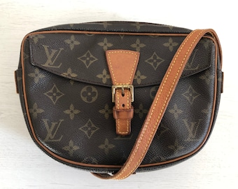 Louis+Vuitton+Jeune+Fille+Shoulder+Bag+PM+Brown+Canvas for sale online