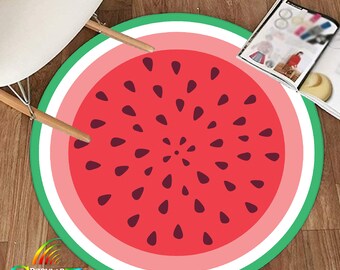Bluey Watermelon Rug - Etsy UK