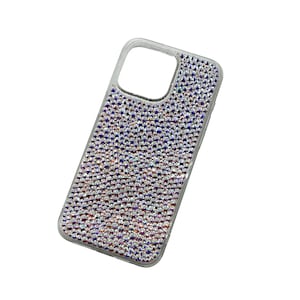Alpha Bling Sprinkle Multi Sized Phone Case Made with Crystal AB Swarovski Crystals