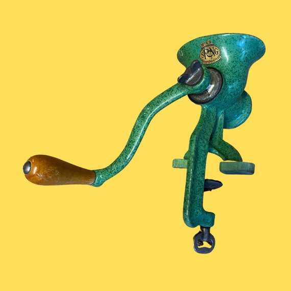 Vintage Spong No 9 Hand Mincer Etsy UK