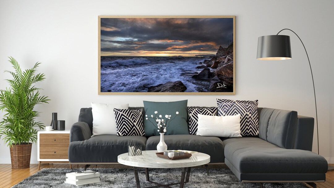 Sea Landscape Printable, Sea Printable, Artwork Printable, Poster ...