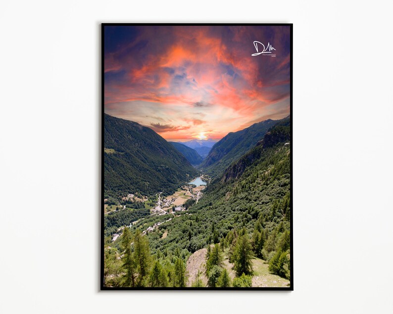 Mountain Printable, Mountain Artwork Printable, Mountain Wall Art ...