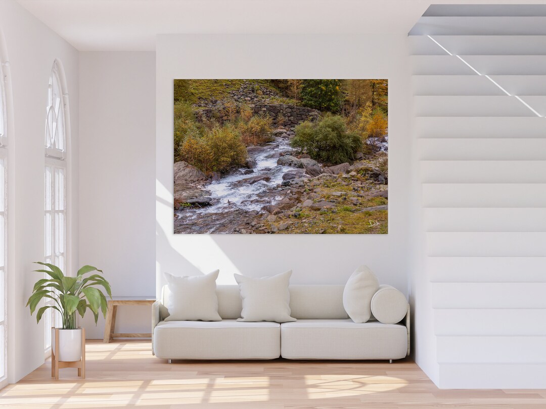 Mountain Printable River Wall Art Wall Art Photography - Etsy