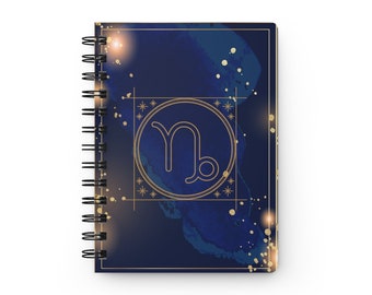 Spiral Bound Journal - CAPRICORN