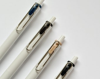 UNIBALL ONE | Uni-ball One Gel Pens, 0.38 Uniball One Pens, Black Ink, Brown Black Ink, Cappuccino Ink, Blue Black Ink